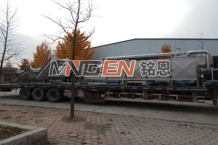 振动烘干流水线