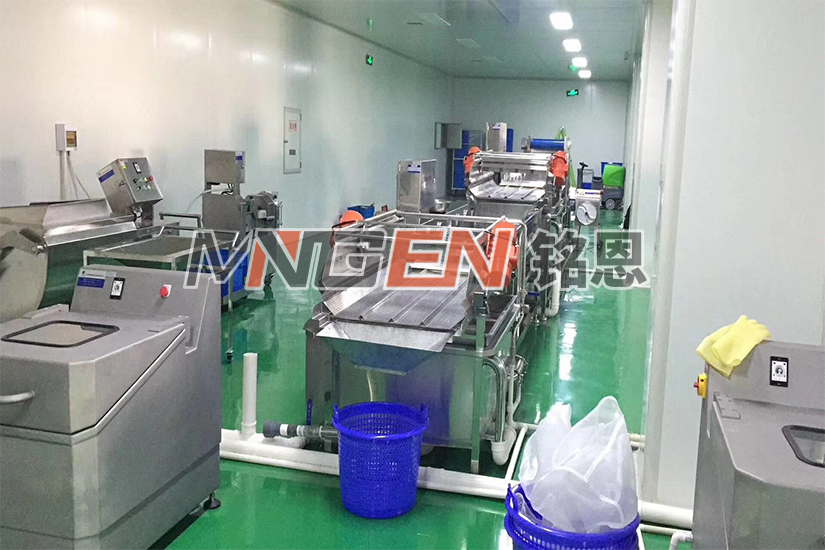 净菜加工流水线