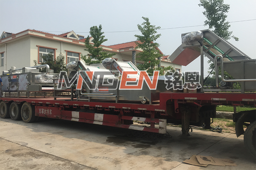 破袋挑选烘干线